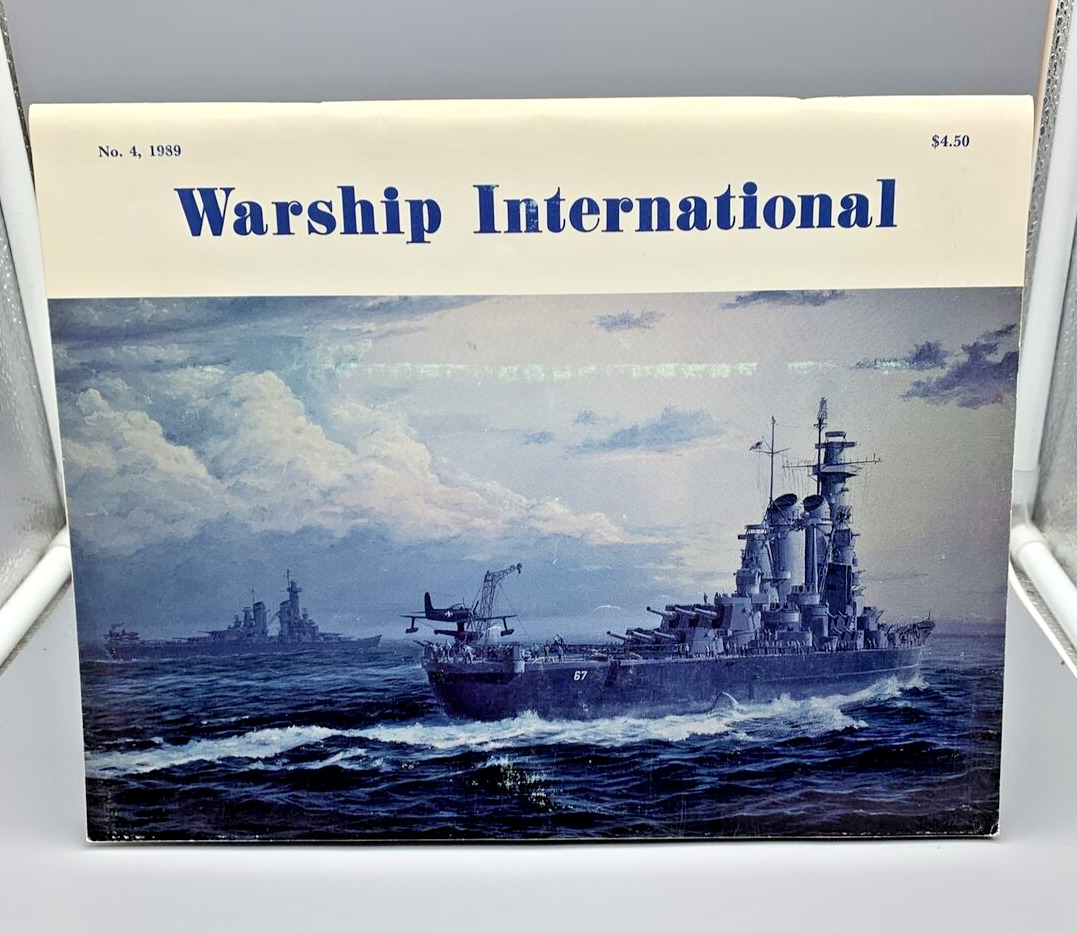 Warship International Magazine #4 1989 Naval ships