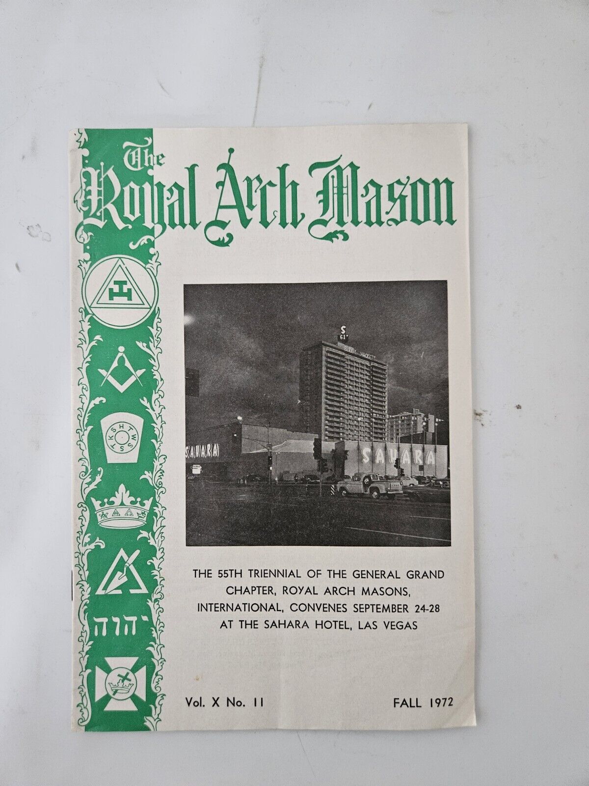 The Royal Arch Mason Masonic Magazine Freemasons Fall 1972