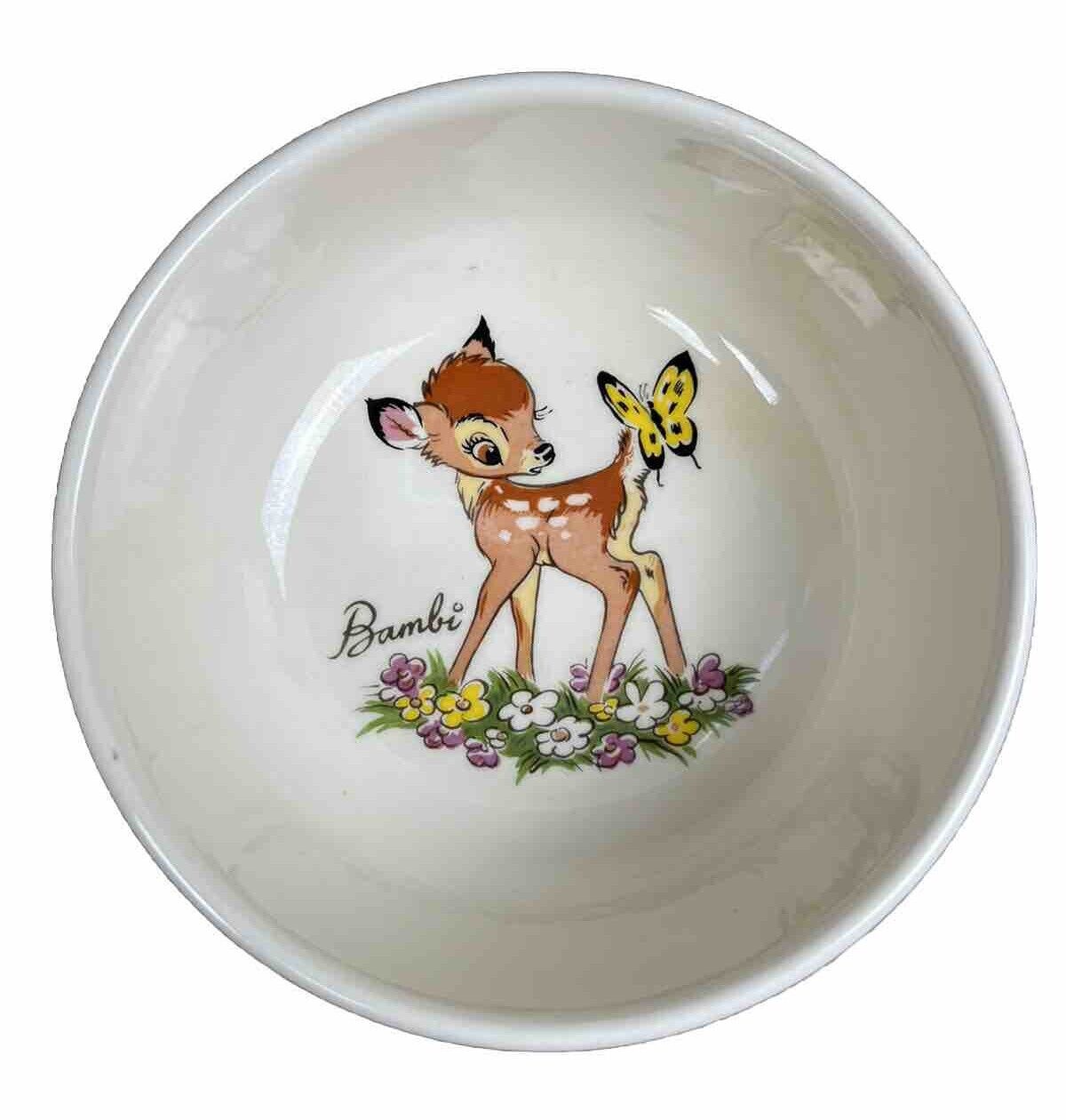 Rare Vintage 1960's Walt Disney Productions Bambi with Butterfly 5