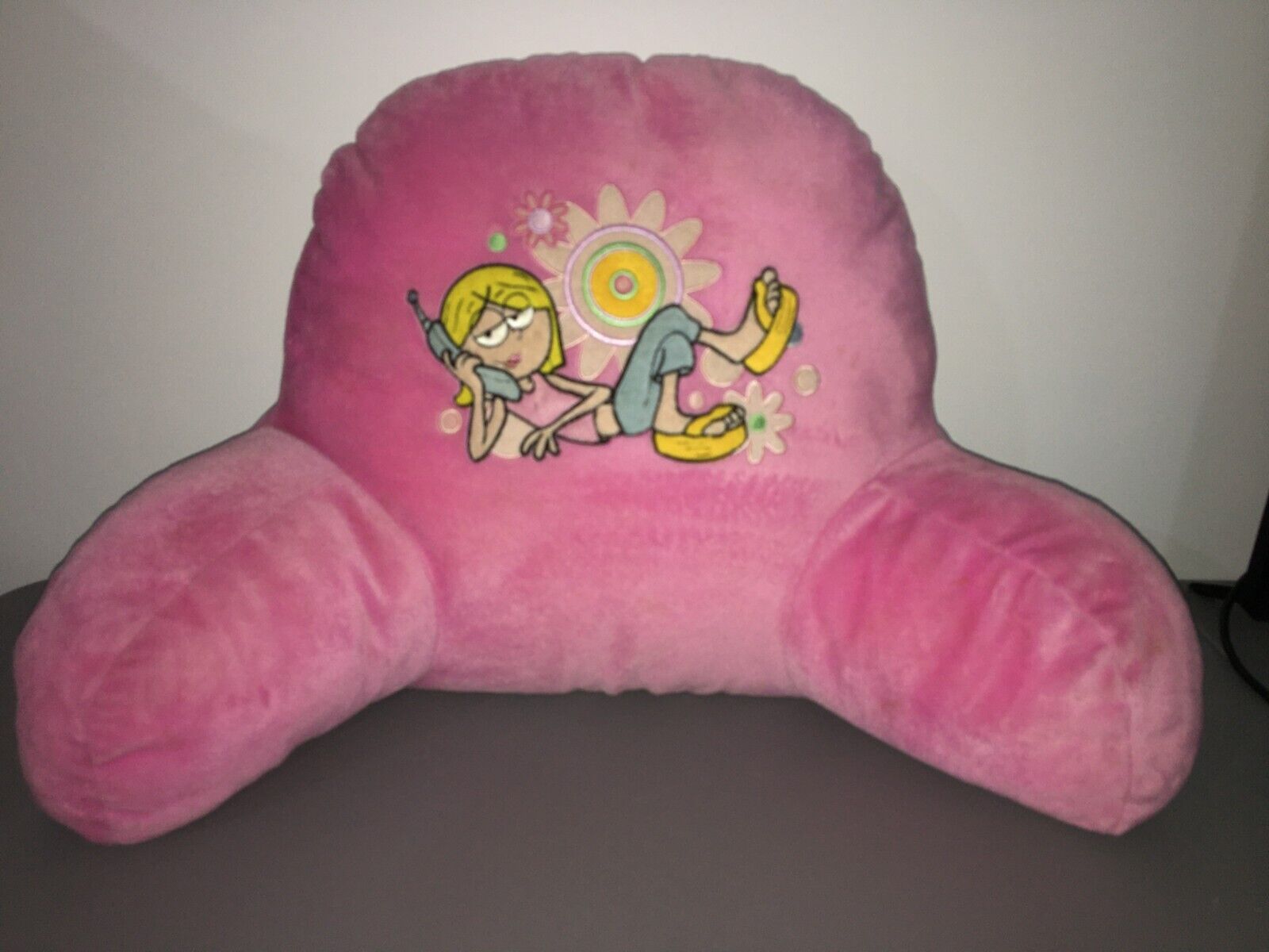 DISNEY LIZZIE MCGUIRE EMBROIDERED PILLOW MEGA RARE VINTAGE COLLECTIBLE LAST ONE