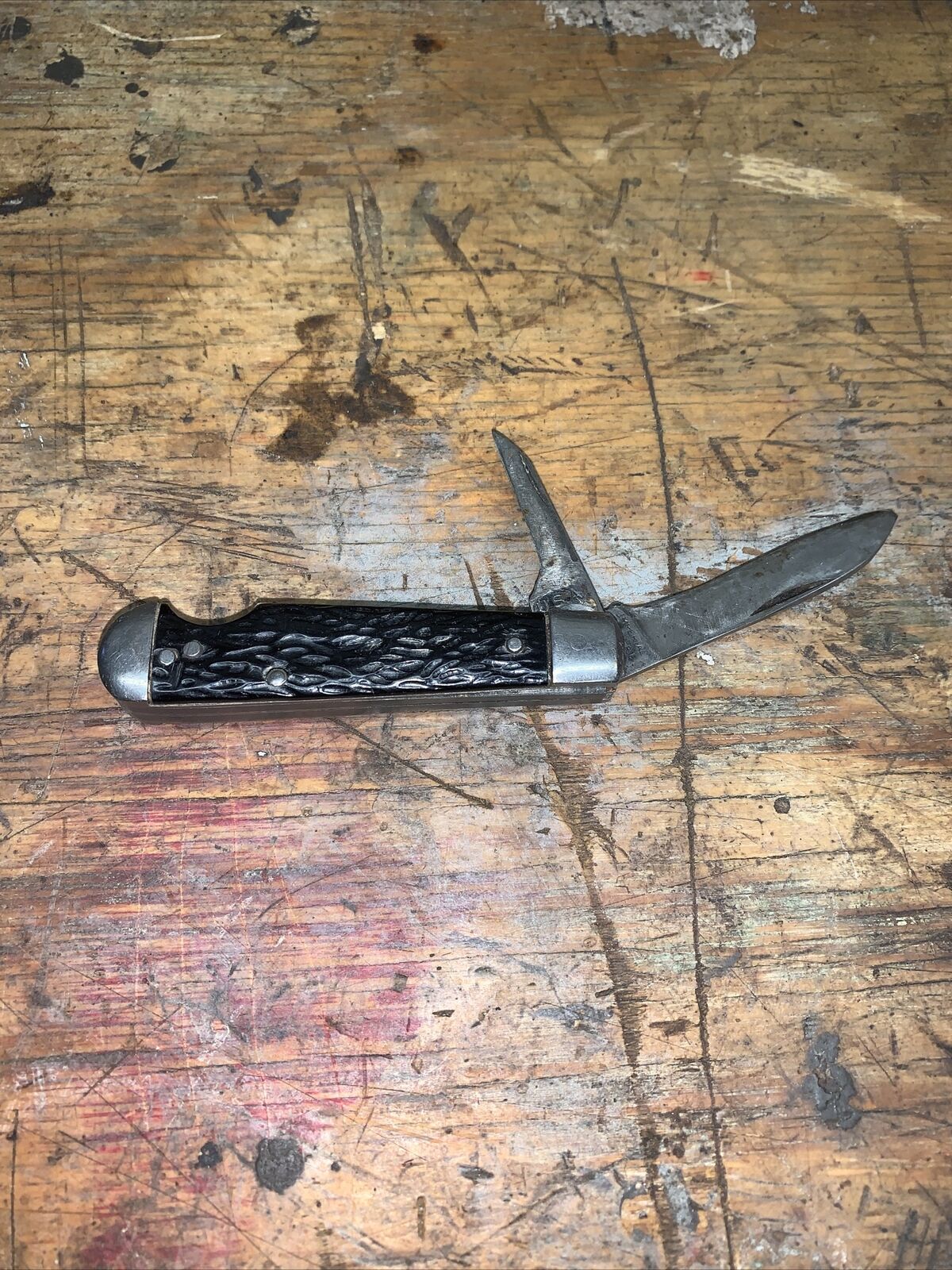 Vintage Imperial 2 Blade Pocket Knife Providence RI