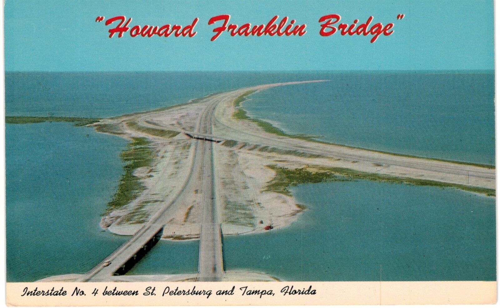 St Petersburg Tampa Franklin Bridge I 4 1960 FL 