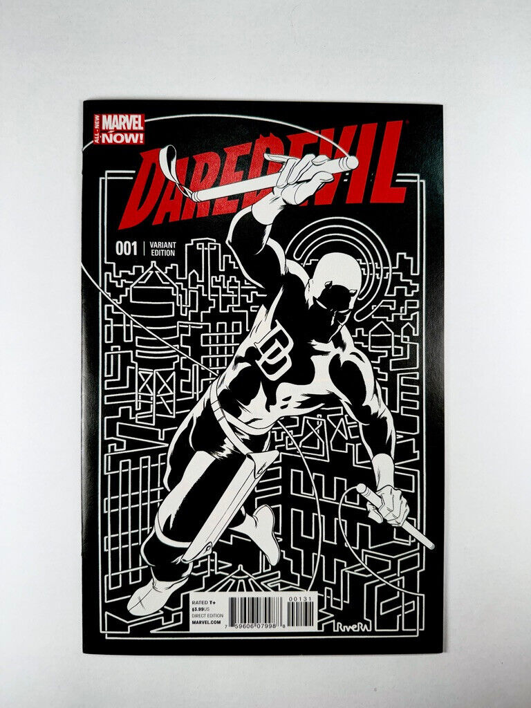 Daredevil (2014) #1 1st Print NM RARE 1:50 Paolo Rivera Variant Waid Samnee