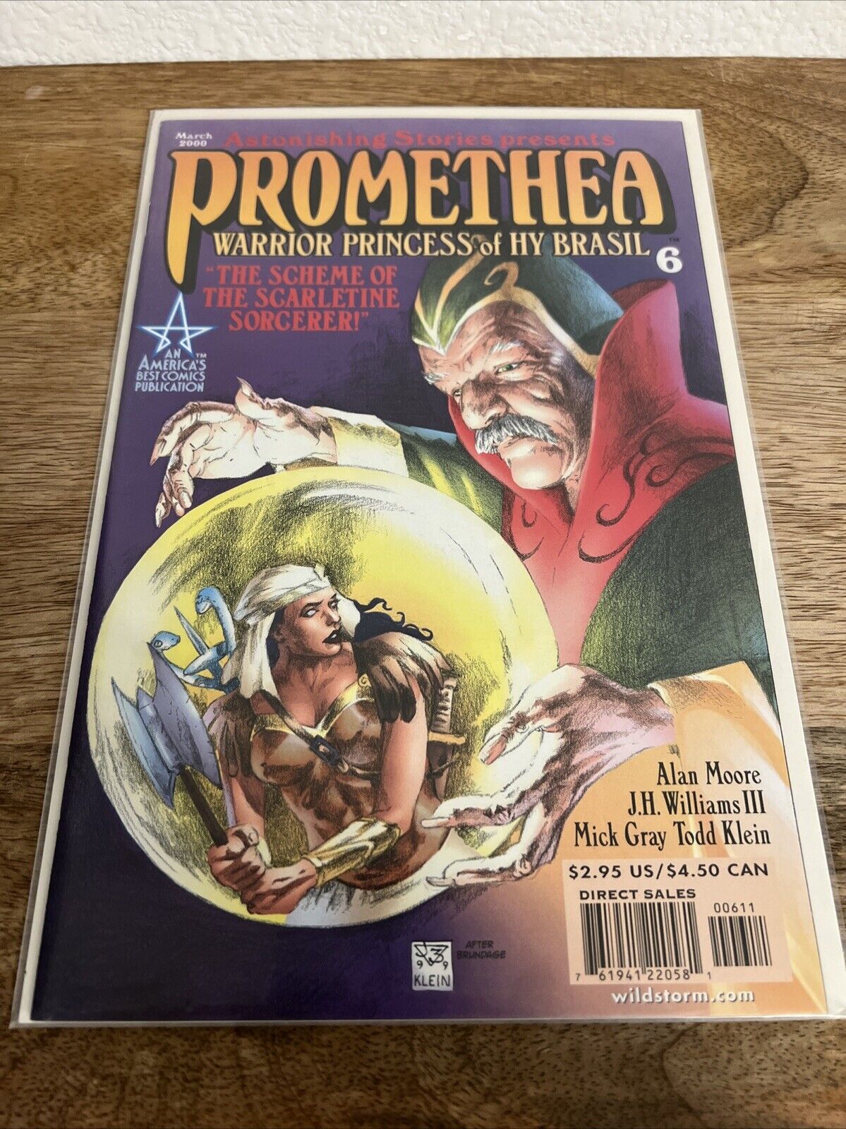 Promethea Warrior Princess Of Hy Brazil Issue# 6 Comic Book New