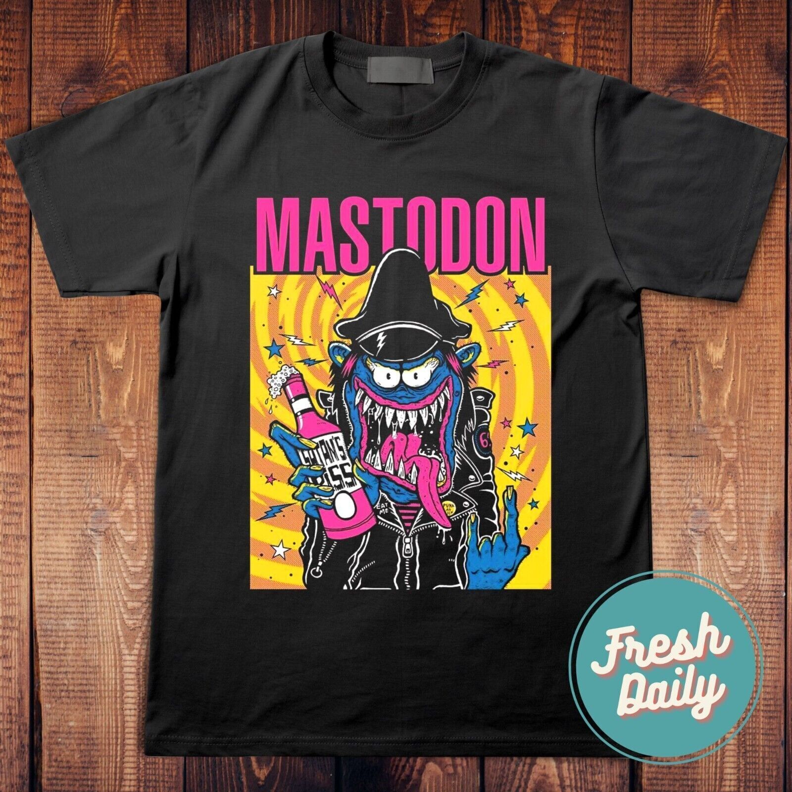 Mastodon Unisex Rare Rock Band T Shirt