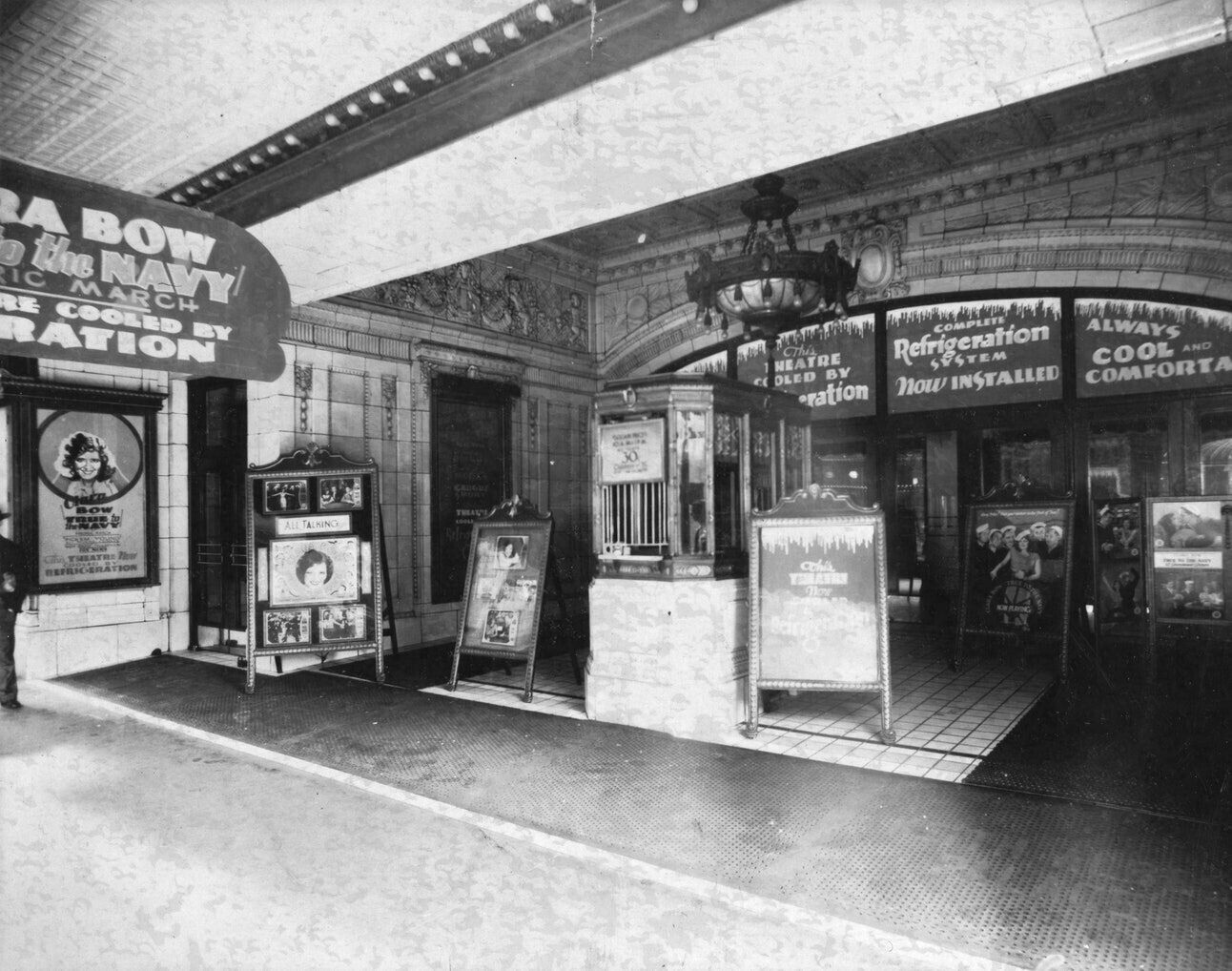 Vintage Antique Retro Movie Theater Cinema Films 8X10 Photo Reprint 0003