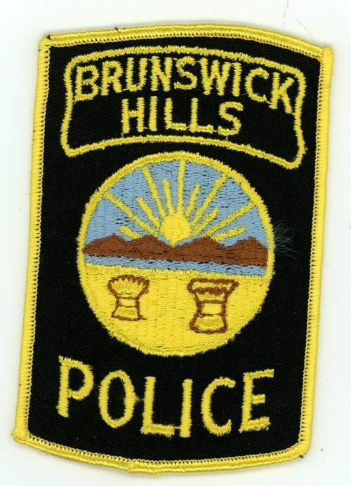 OHIO OH BRUNSWICK HILLS POLICE NICE PATCH SHERIFF