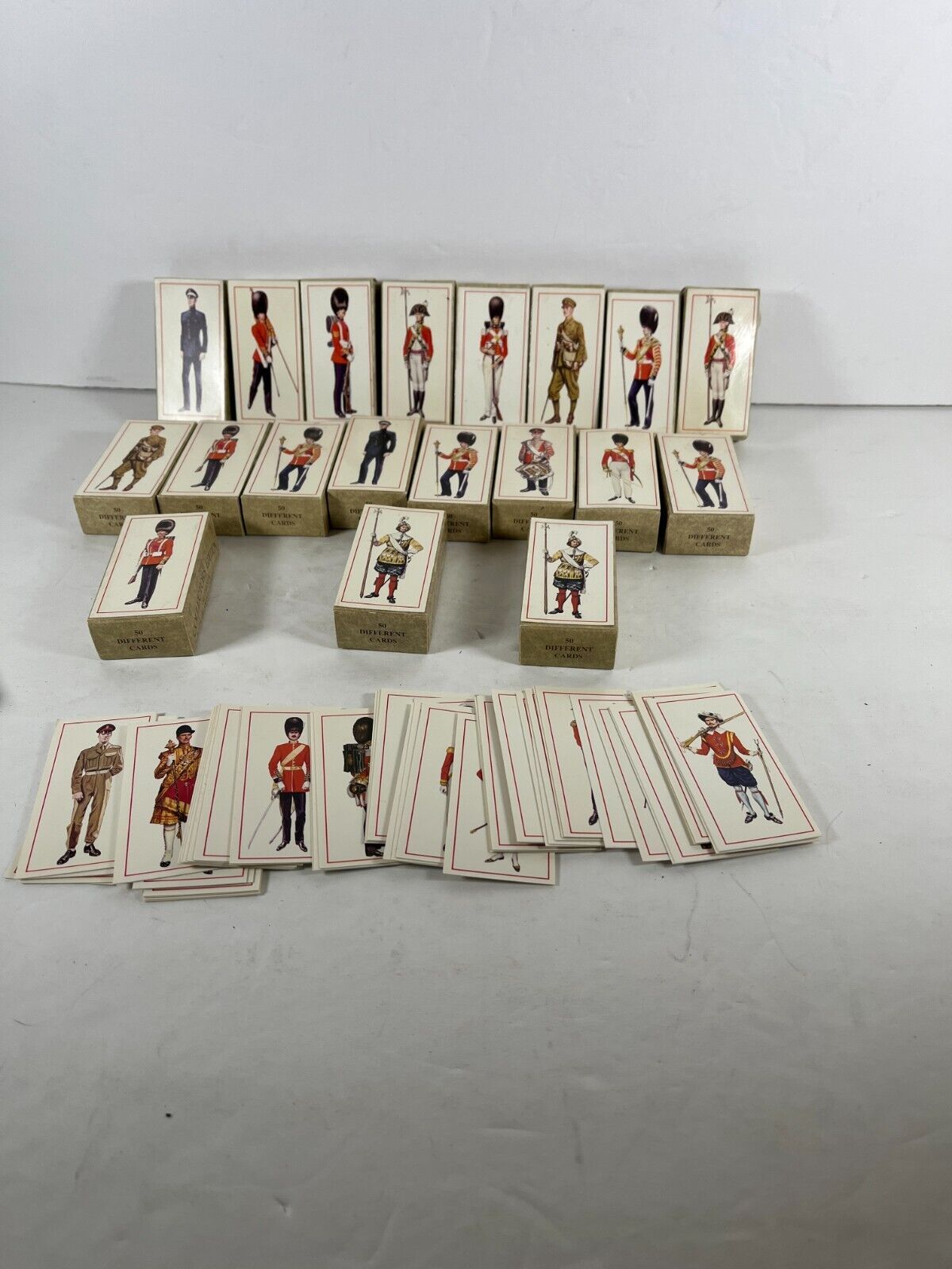 Black Cat Players British Military Collectors Edition Cigarette Cards - 1 Box