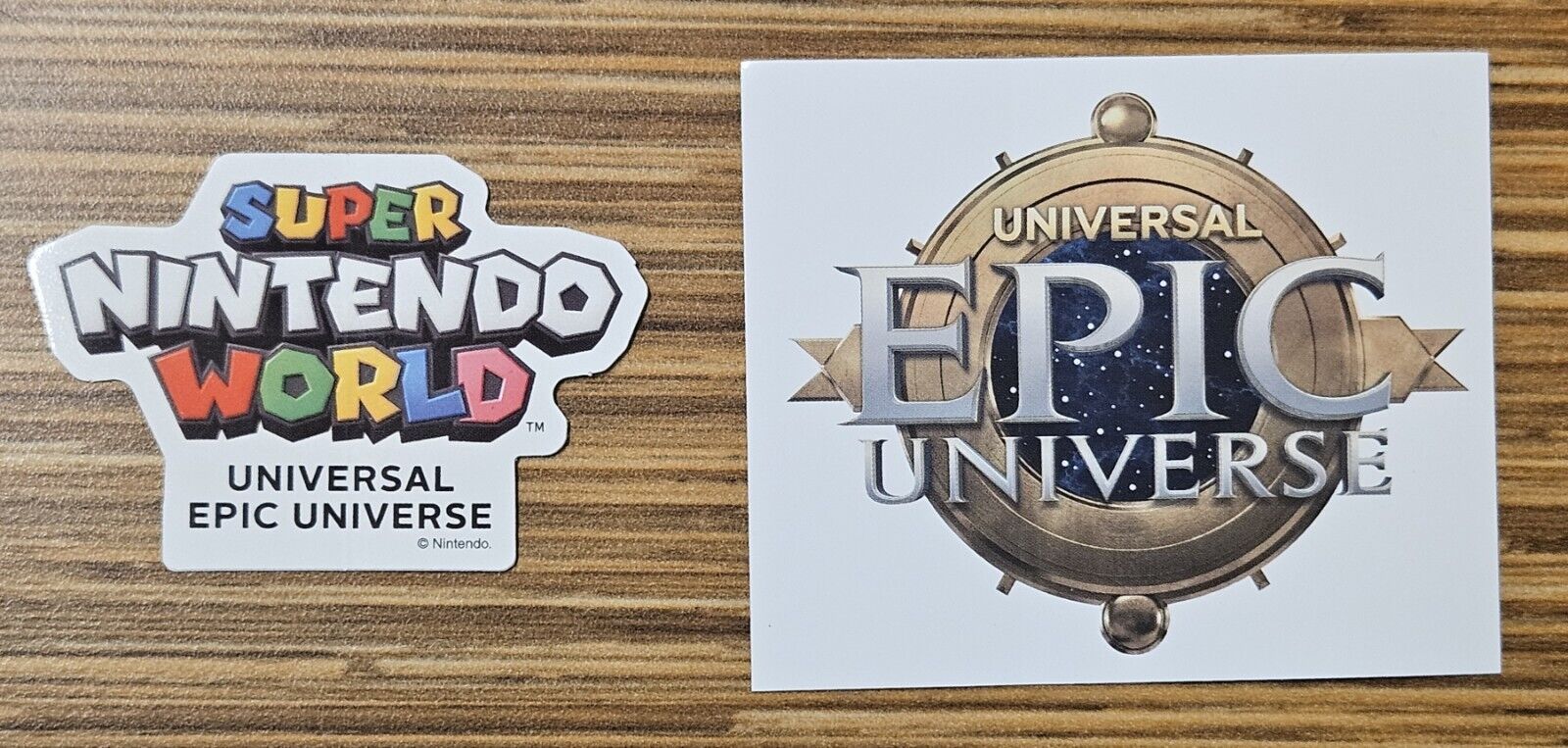Universal Studios Epic Universe Team Member Stickers
