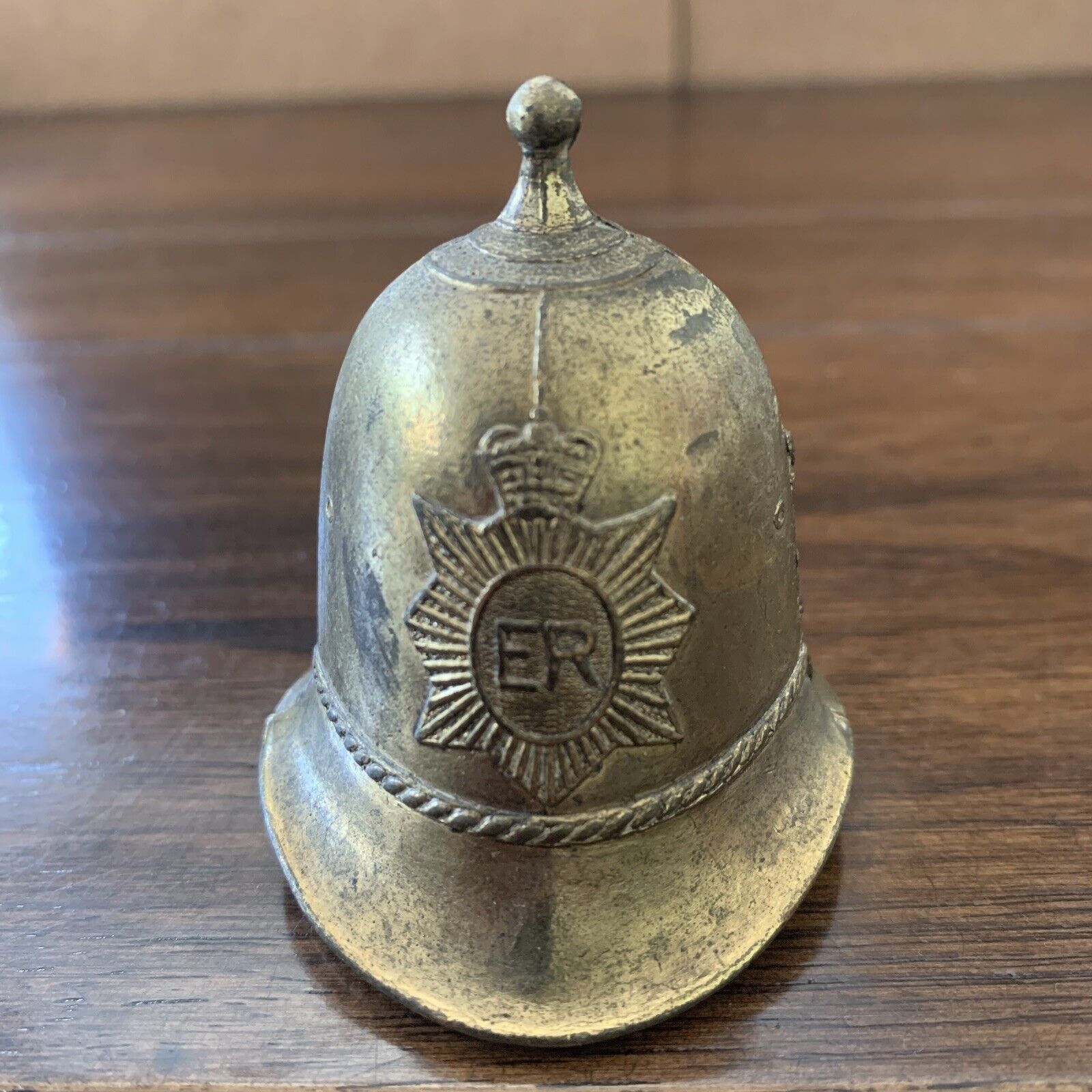 Metropolitan ER Police Helmet Brass Bell Hat