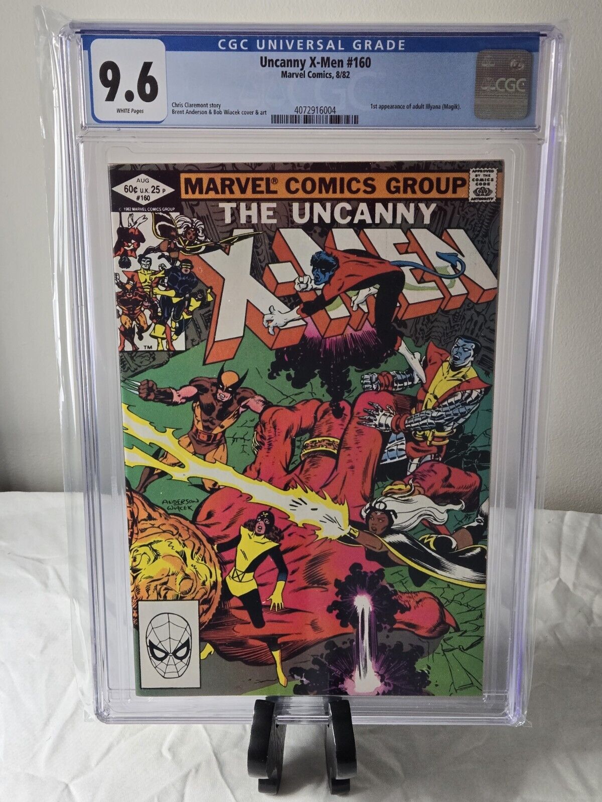 Uncanny X-Men #160 1982 1st App Of Adult Illyana Magik CGC 9.6 🔥 