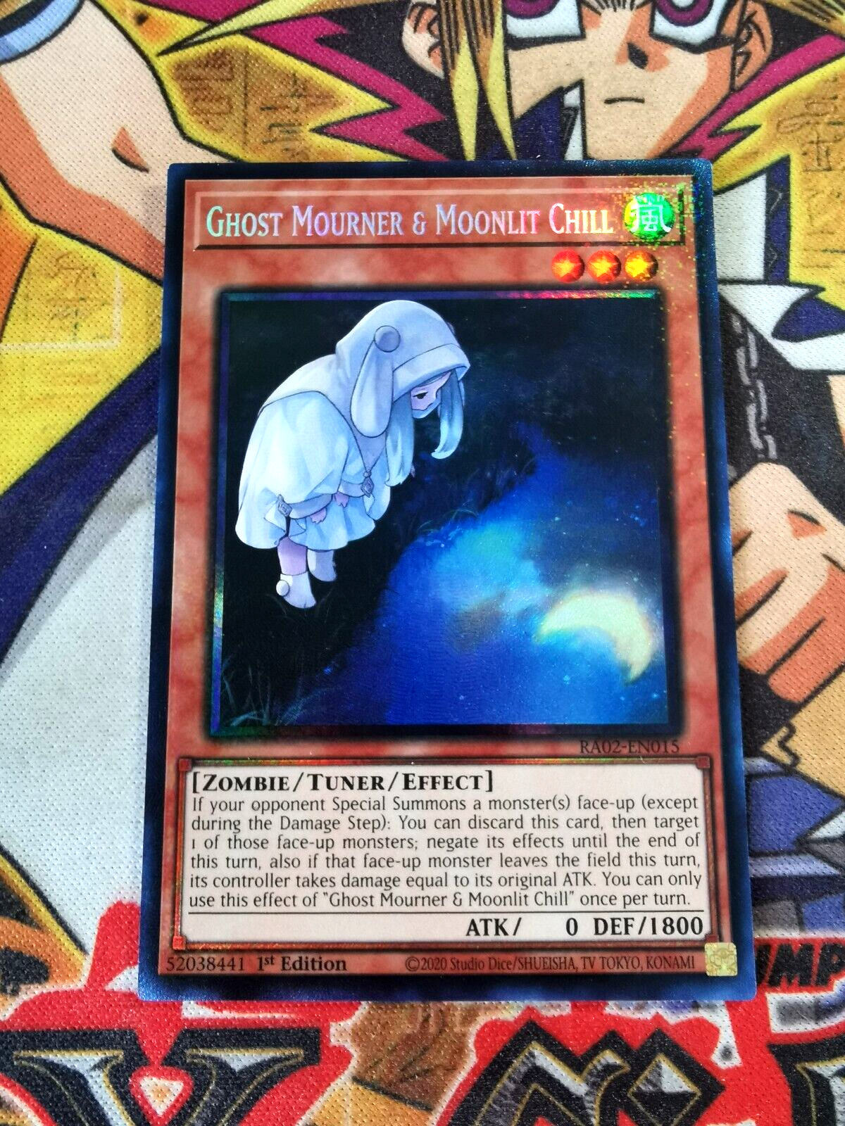 Ghost Mourner & Moonlit Chill ra02-en015 (NEW) Collector\'s Rare Yu-Gi-Oh