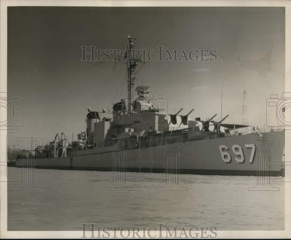 1948 Press Photo Navy Ship USS Sperry, 697 - nos38727