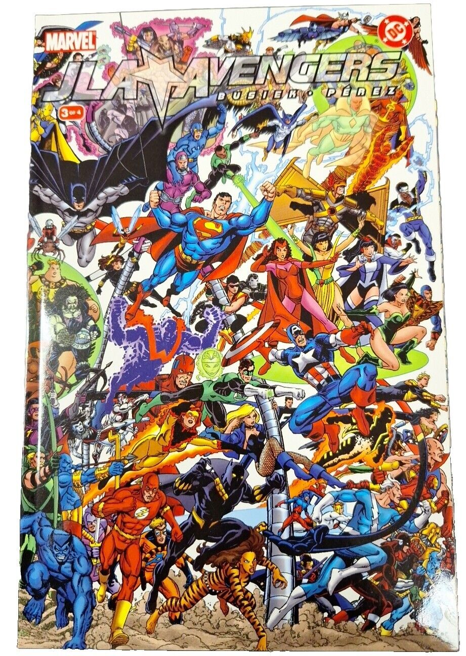 JLA AVENGERS, VOL. 3 By Kurt Busiek & Perez Marvel DC Comics