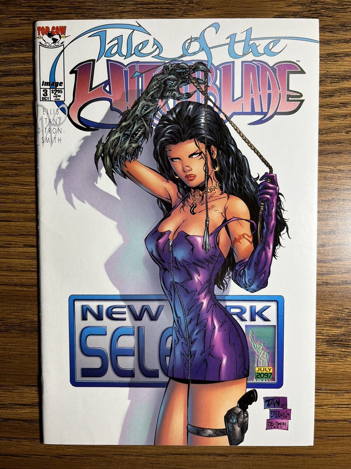 TALES OF THE WITCHBLADE 3 BILLY TAN COVER IMAGE TOP COW COMICS 1997