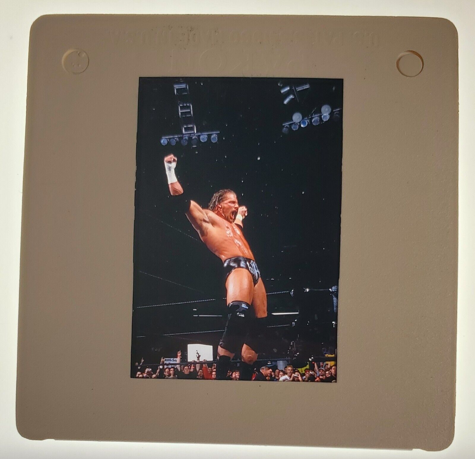Vtg Triple H Wrestling Slide, 35mm Photo, WWF WWE, Paul Levesque 
