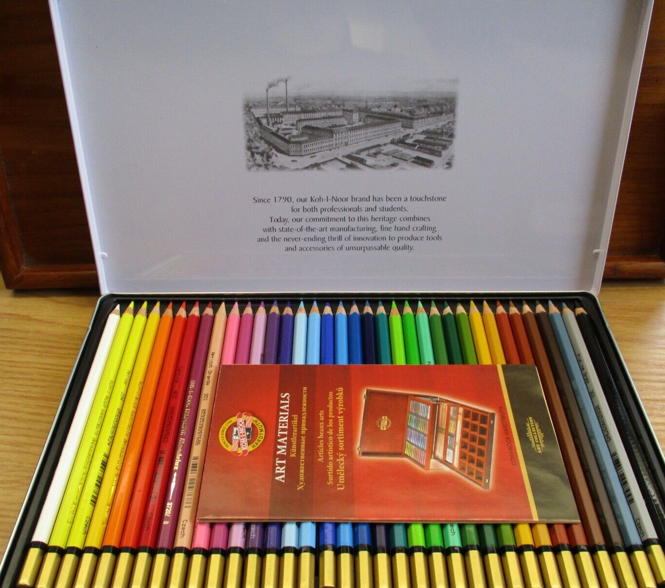 KOH-I-NOOR Mondeluz 36 Aquarelle Colored Pencils Hardmuth New Drawing Sketching