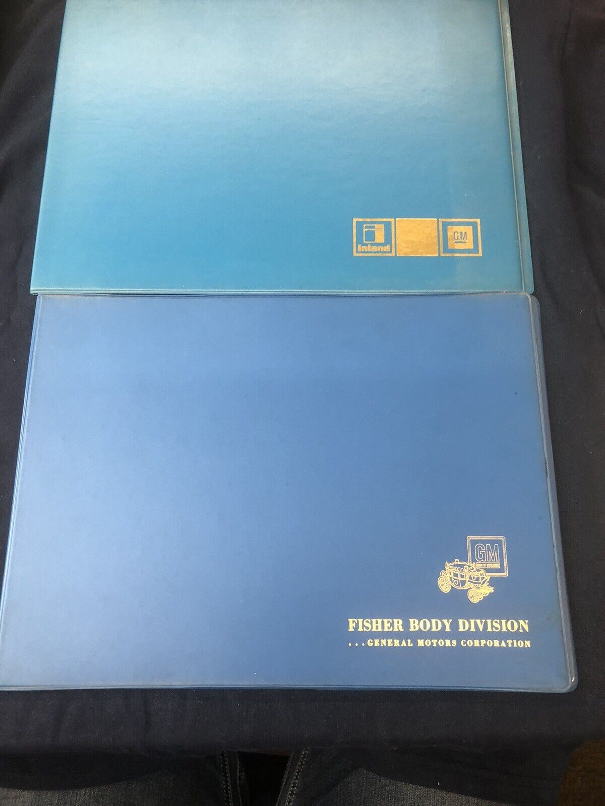 1986 GM Inland 1980 Fisher Body Division 2 Retirement Presentation Folders