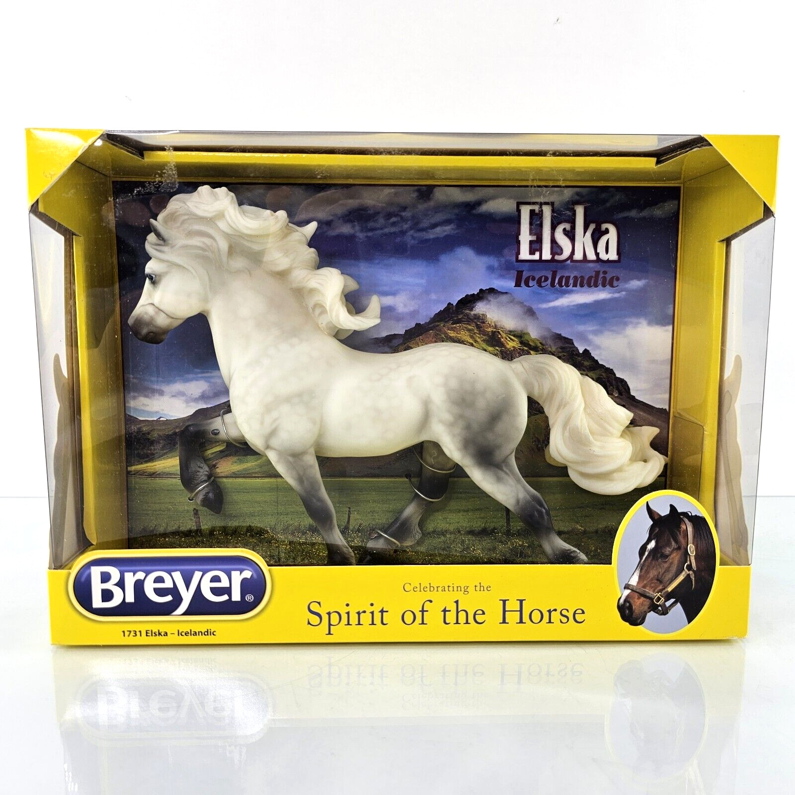 Breyer ELSKA ICELANDIC 1731 Dapple Grey Spirit Of The Horse Limited Retired NEW