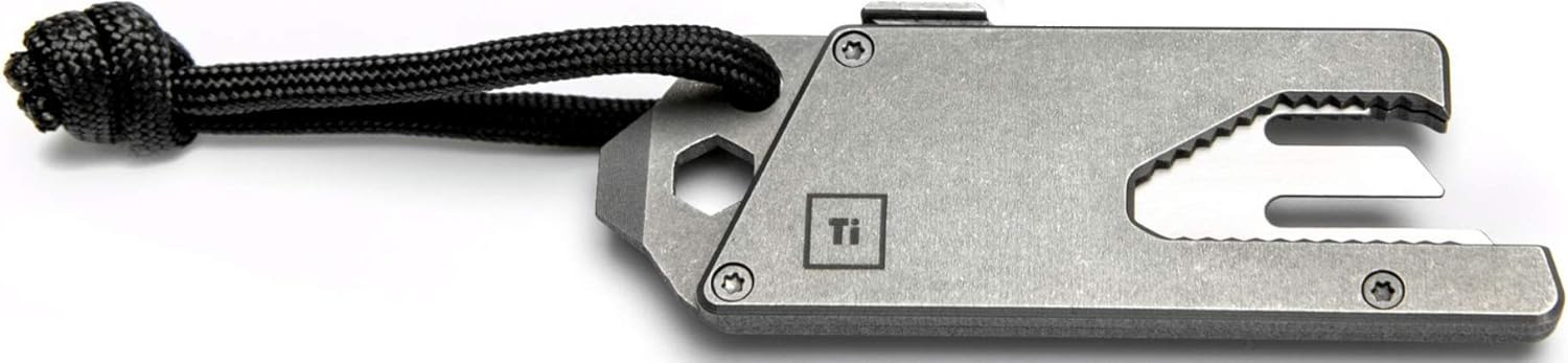 BIG IDEA DESIGN TPT Slide : Titanium Pocket Tool Stonewashed