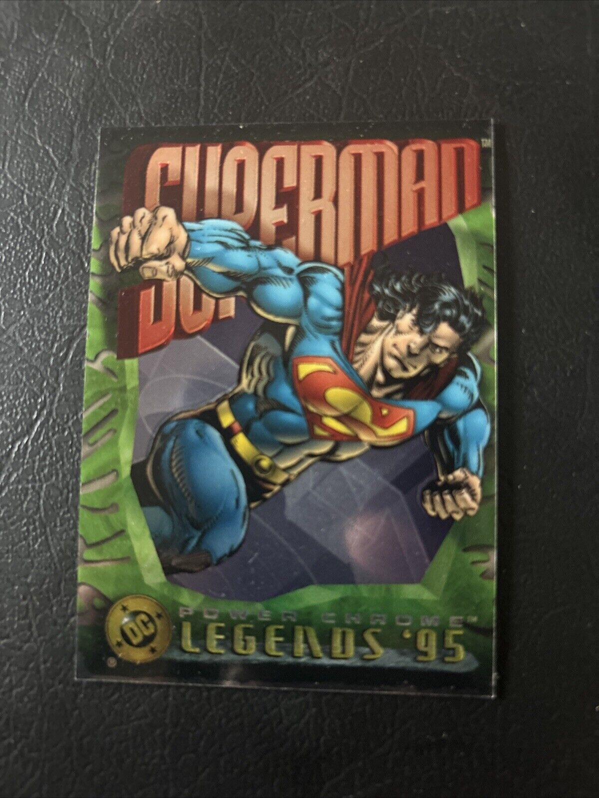 1995 SkyBox DC Legends Power Chrome Superman #10