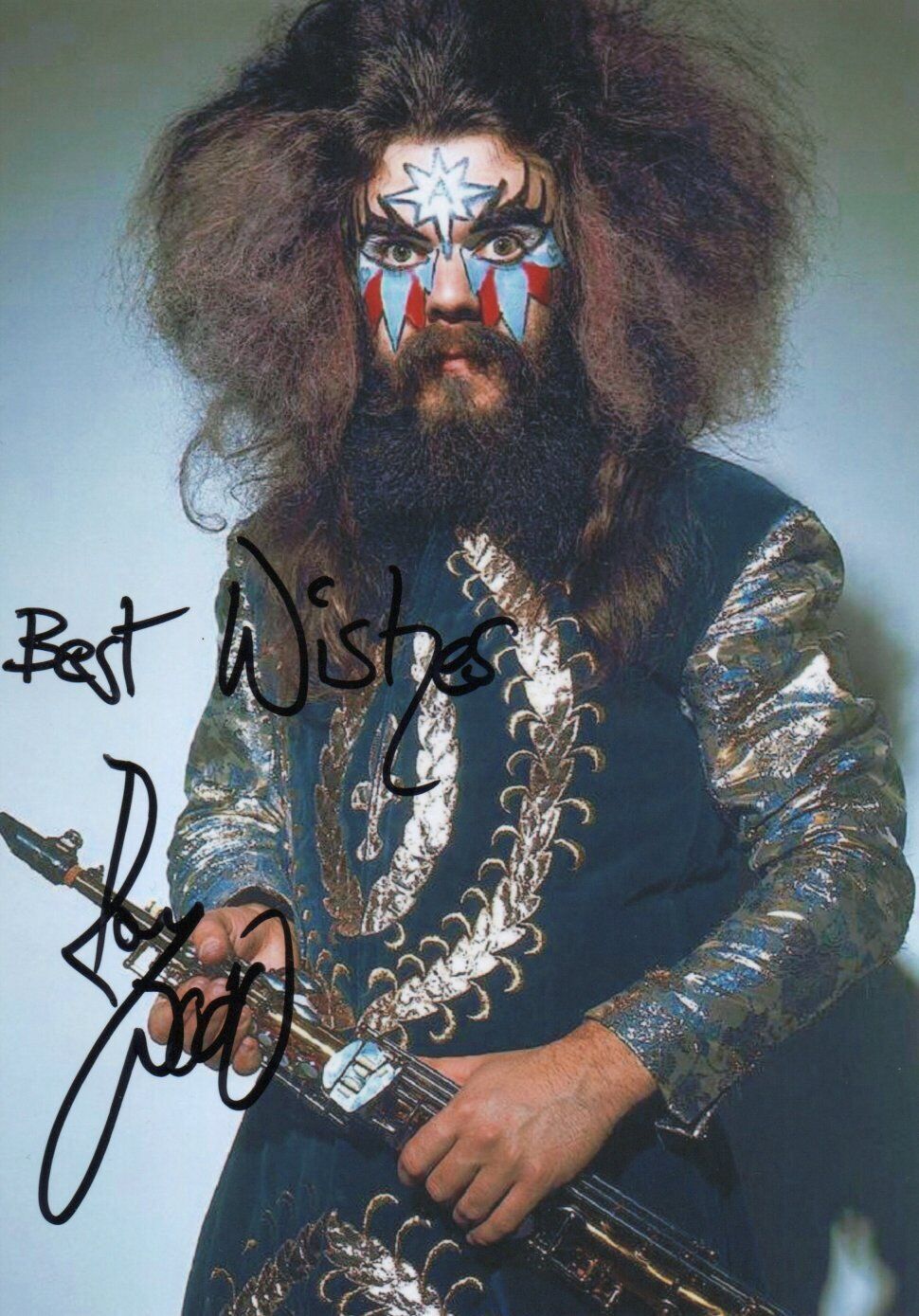 Roy Wood Singer & Musician Glam Rock Signed 7 x 5 Photograph *With COA*
