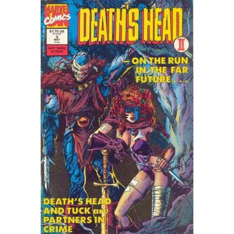 Death\'s Head II (March 1992 series) #3 in Near Mint condition. Marvel comics [y,