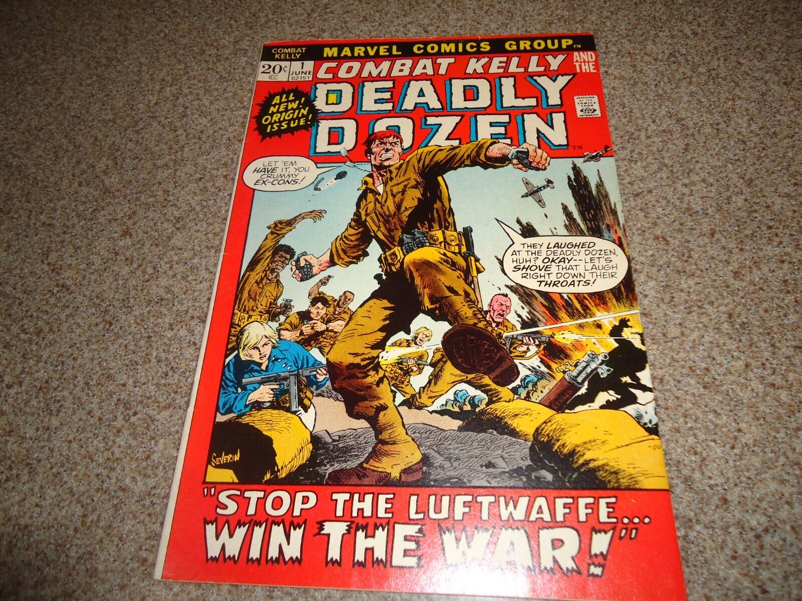 COMBAT KELLY AND THE DEADLY DOZEN #1