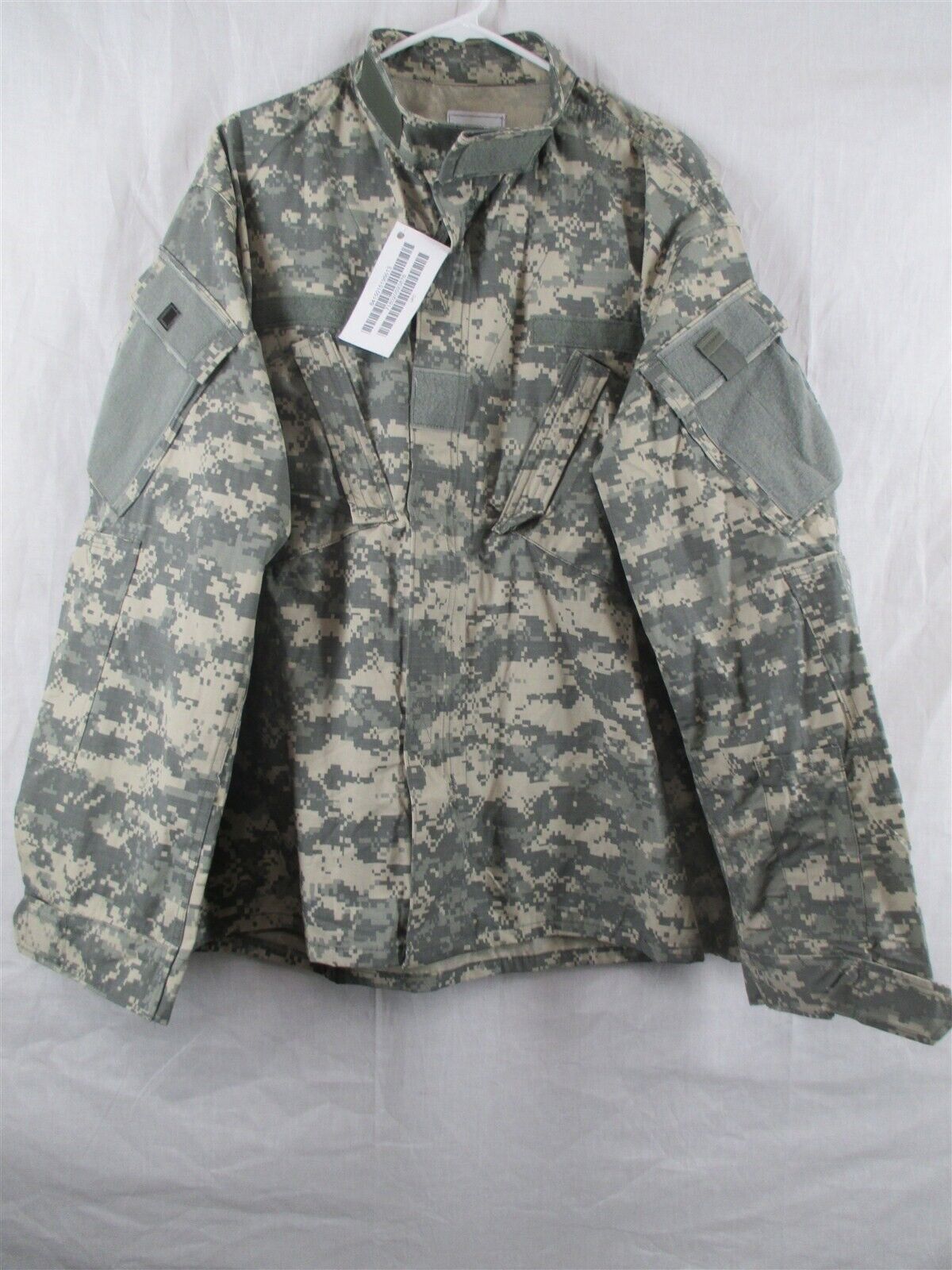 ACU Shirt/Coat X-Large Regular USGI Digital Camo Cotton/Nylon Ripstop Army NWT