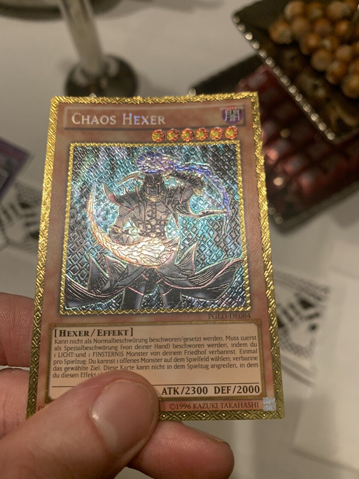 Ultimate Rare Style Chaos Sorcerer / Chaos Hexer Yu-Gi-Oh GOAT