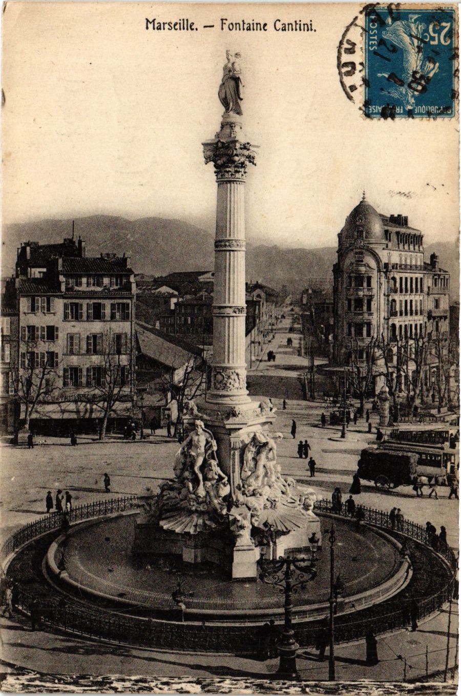 CPA MARSEILLE Fontaine Cantini (403237)