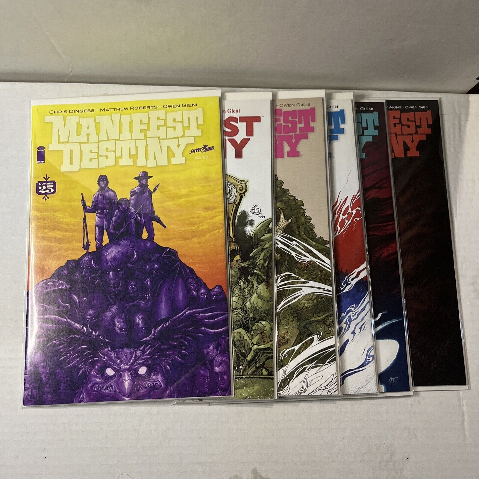 Manifest Destiny Lot Of 6 # 25 26 27 28 29 30 Image Comics First Printing Issues