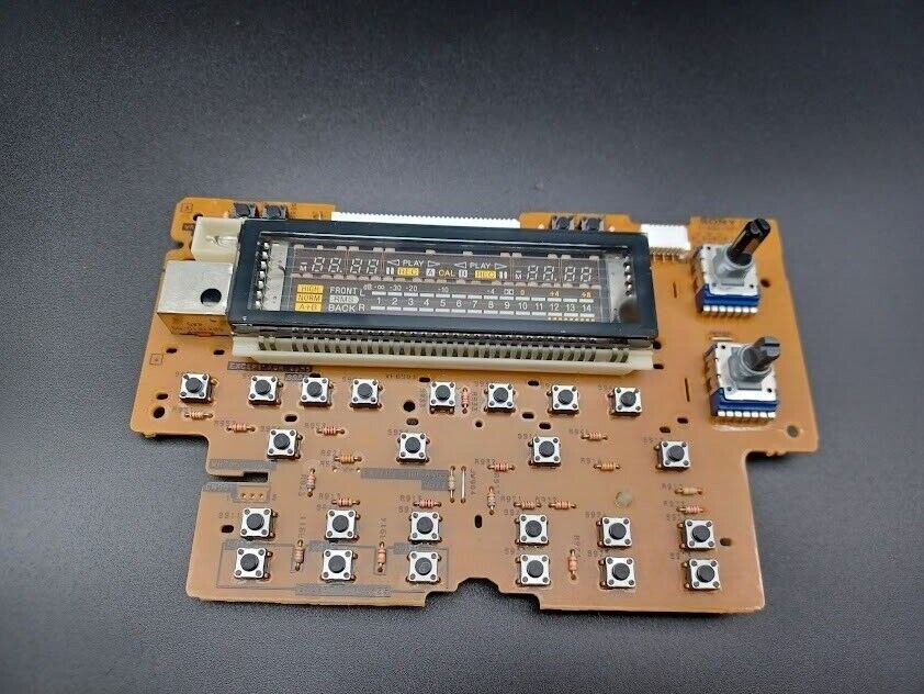 Sony TC-WR801ES deck front control board with LED display 1-651-571-12A 