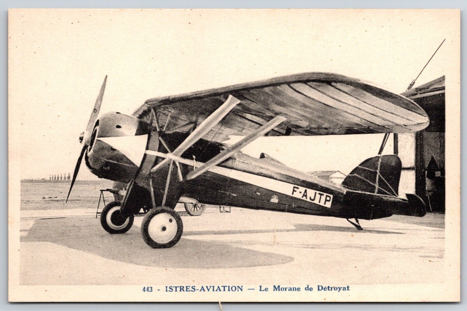 Istres - Aviation - Le Morane de Détroyat - Early Aviation - Airplane - Postcard