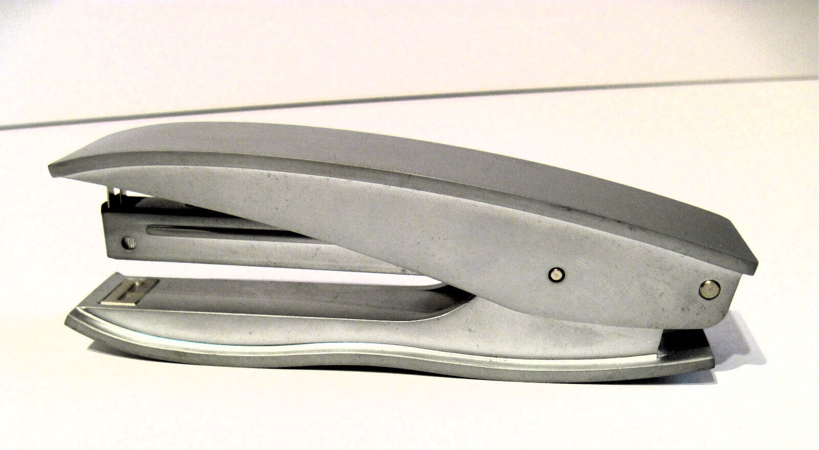 Lexon Clippy Metal Stapler Modern Art by Takhashi Kato Modernism Retro Desk Art