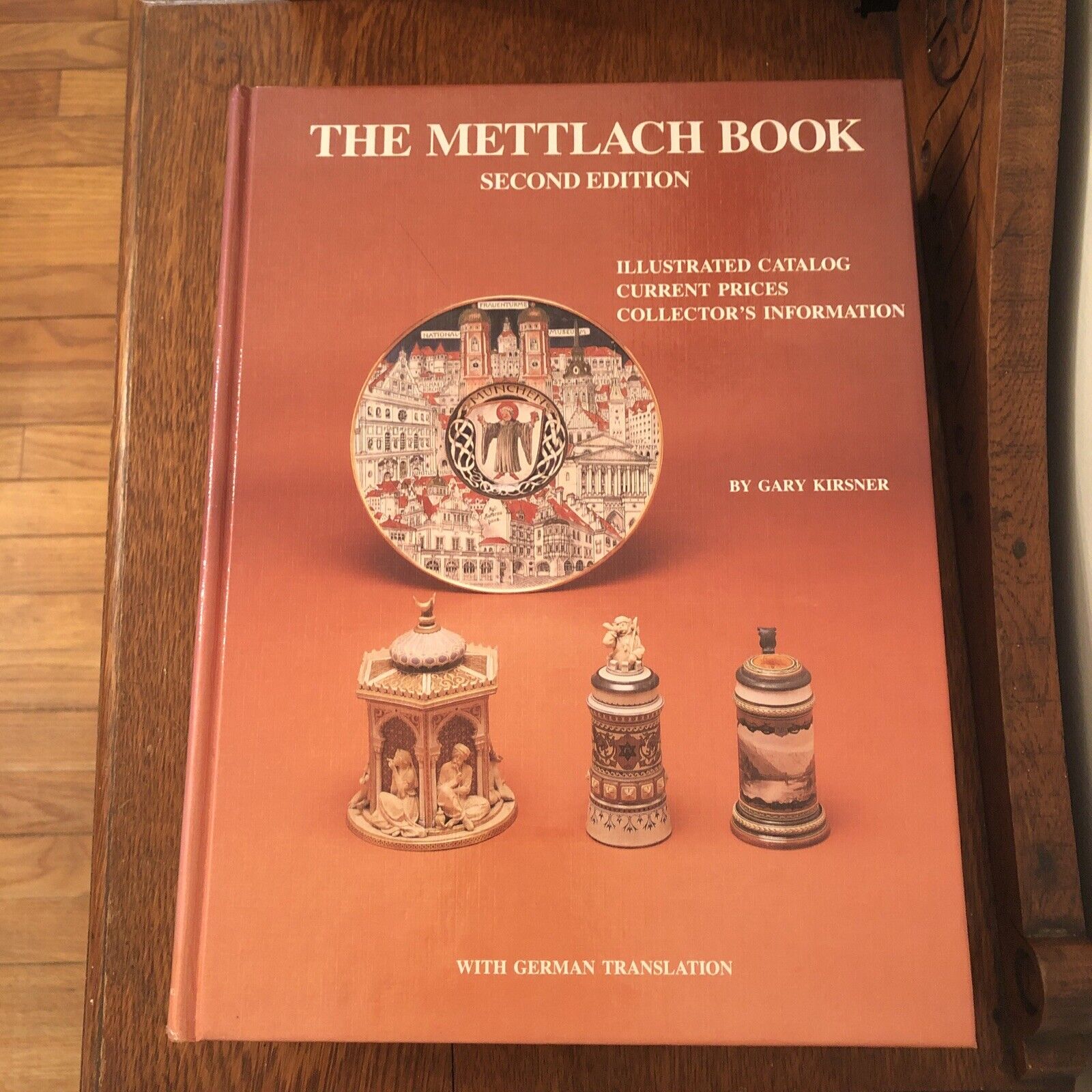 Mettlach ID Book Antique German Beer Steins Vases Marks - 2nd Edition- 