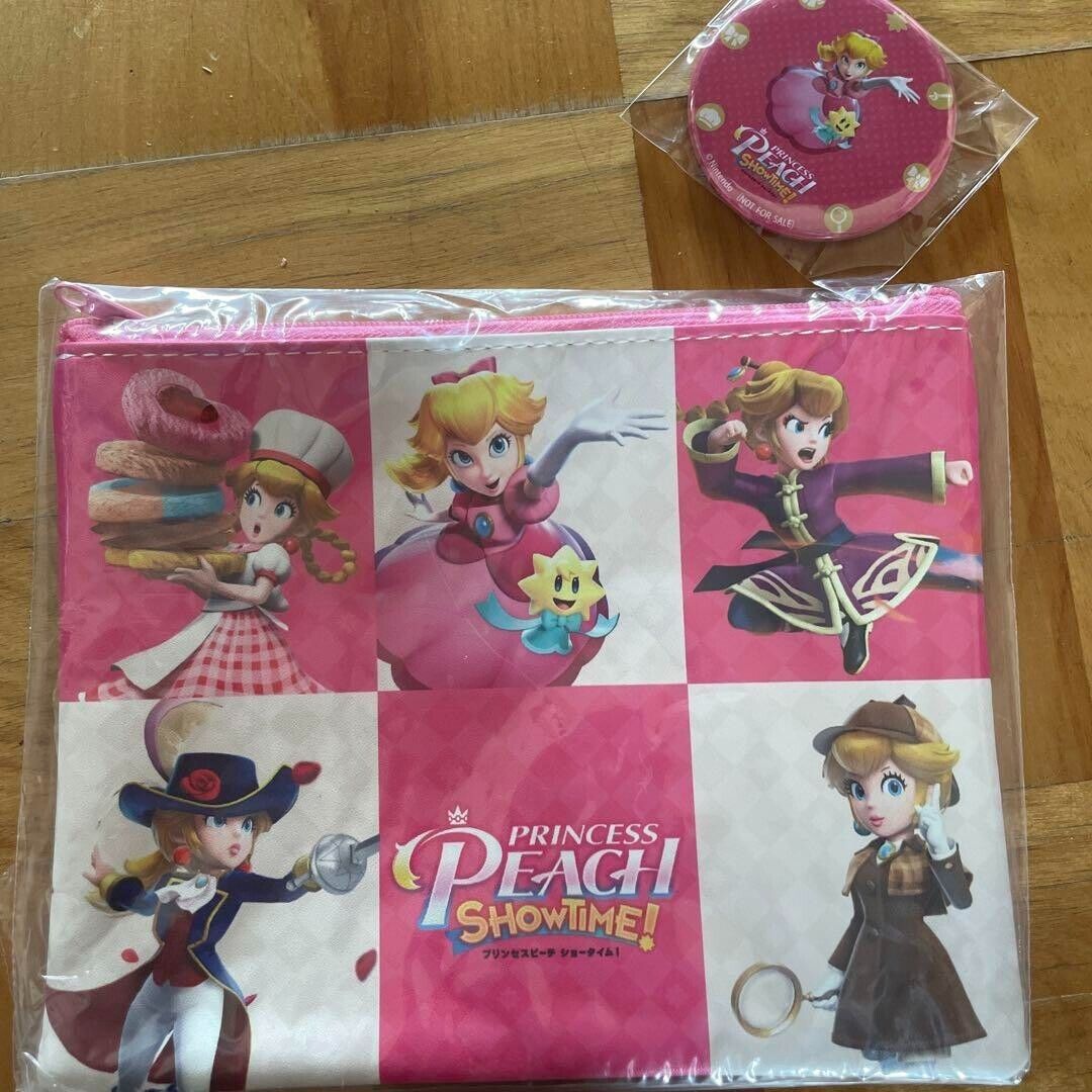 Princess Peaches Showtime Original Pouch & Can Mirror Set Japan New 