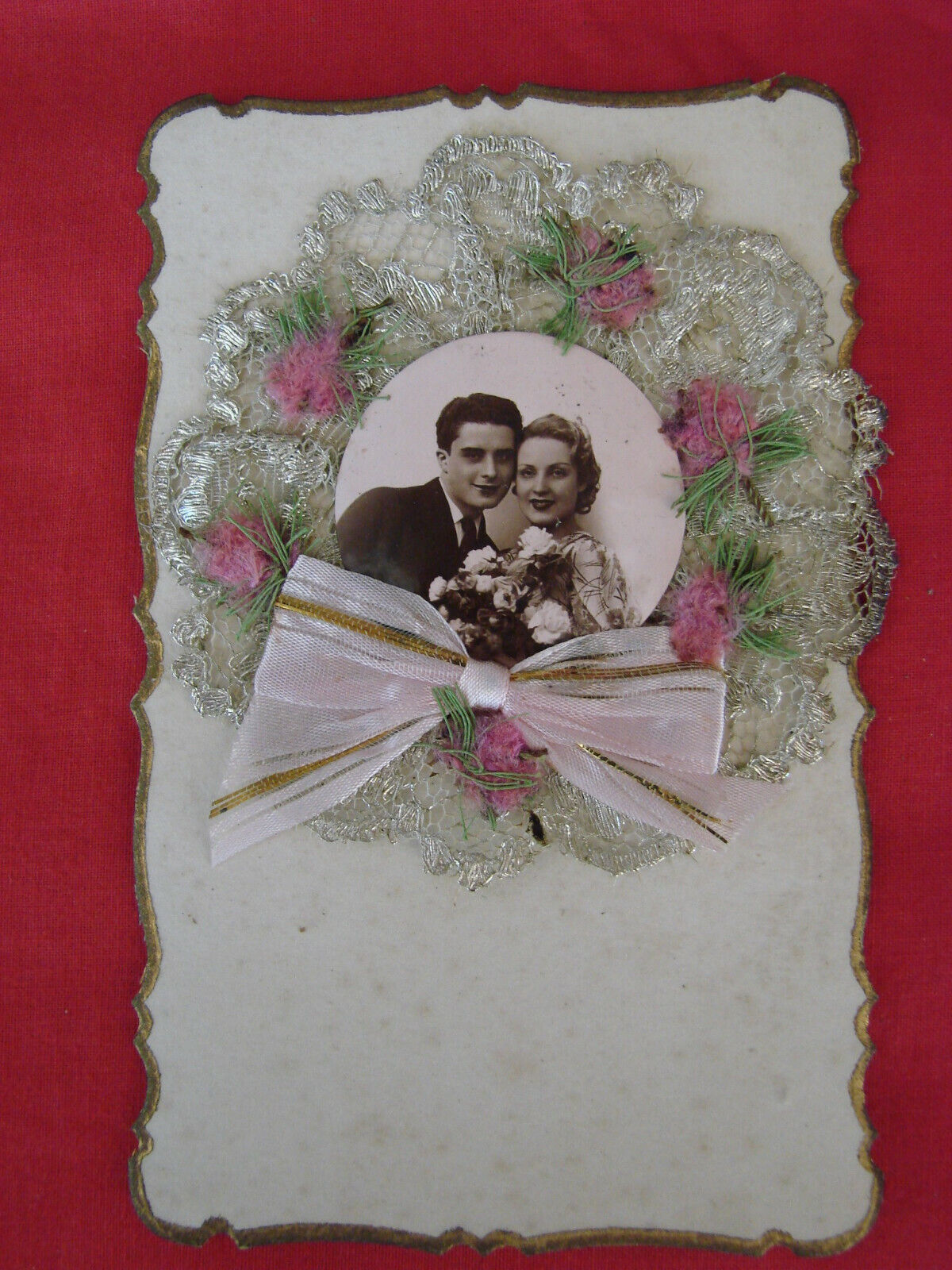Antique CPA Photo Couple Lovers ( N° 13