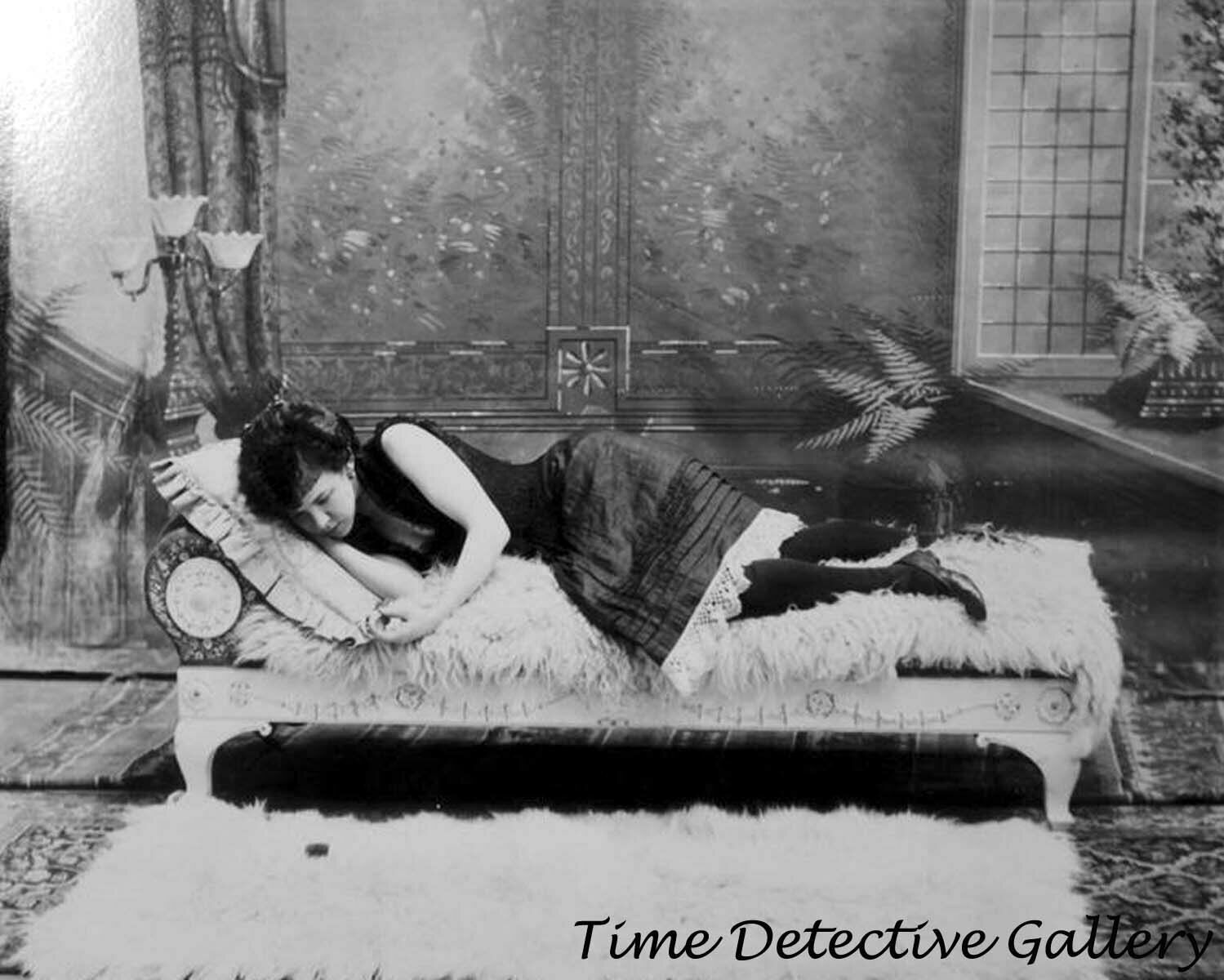Storyville Prostitute #18 by E.J. Bellocq, New Orleans, LA -Historic Photo Print
