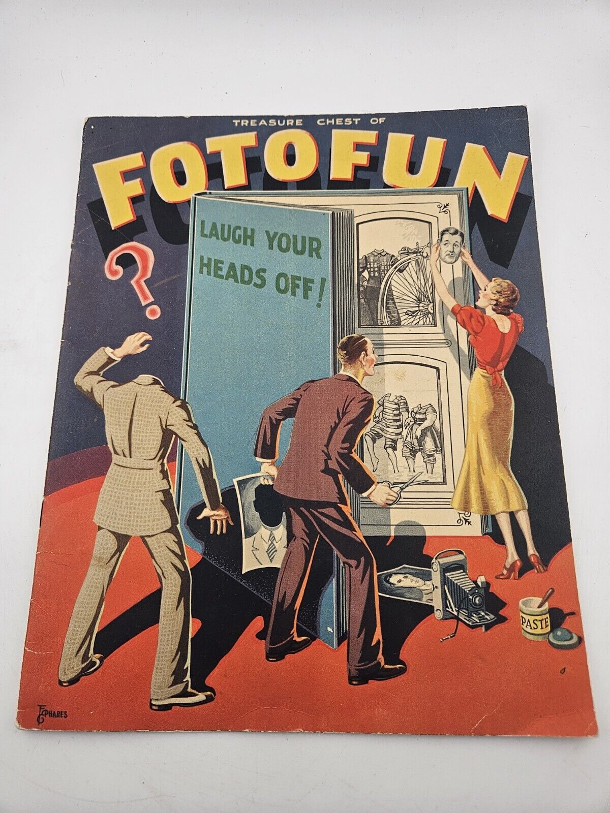 Treasure Chest of Foto Fun 1934 FG Phares Wm. J. Glassmacher Vintage  