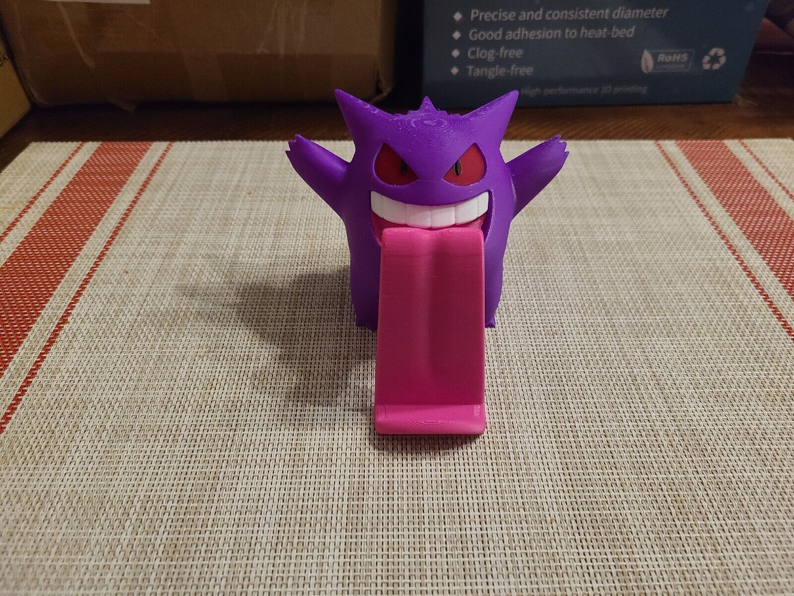 Gengar Pokémon Stand for PSA Slabs Top Loaders Pokemon Cards Cell Phone Tablet