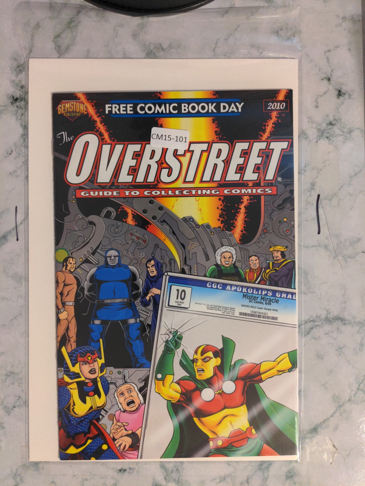 OVERSTREET: GUIDE TO COLLECTING COMICS - FCBD EDITION #2010 9.2 CM15-101
