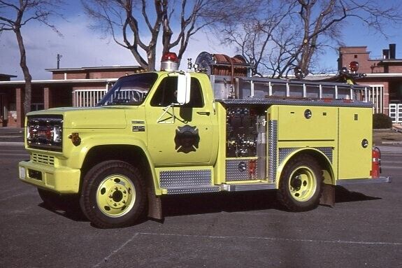 Denver Federal Center 1978 GMC 6000 E-One Pumper - Fire Apparatus Slide