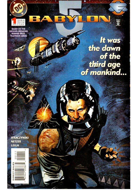 BABYLON 5  #1  Jan 1995  DC Comics Unread NM  Straczynski TV Series