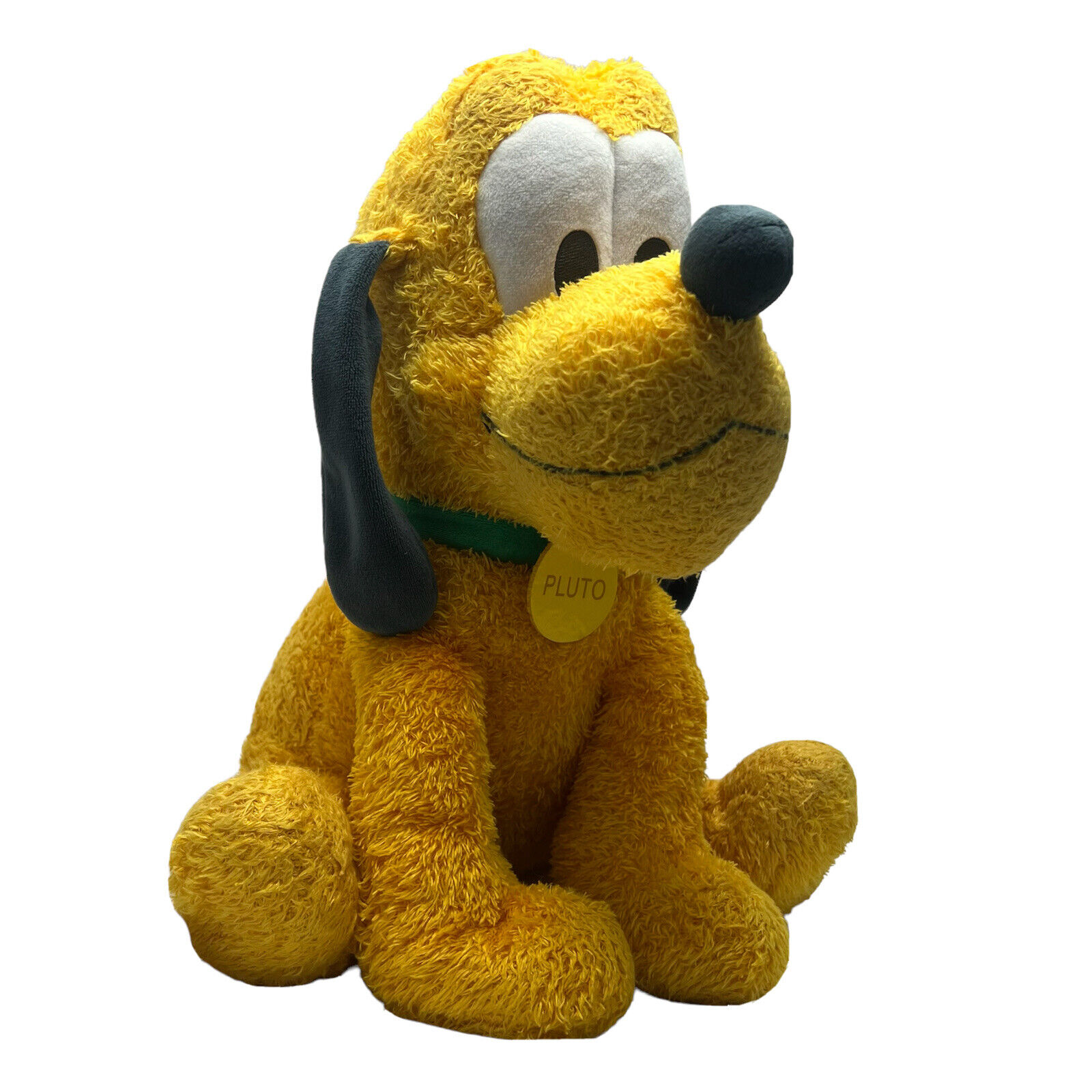 Pluto Weighted Plush Medium 14\'\' Disney Parks Exclusive Missing Weight Souvenir