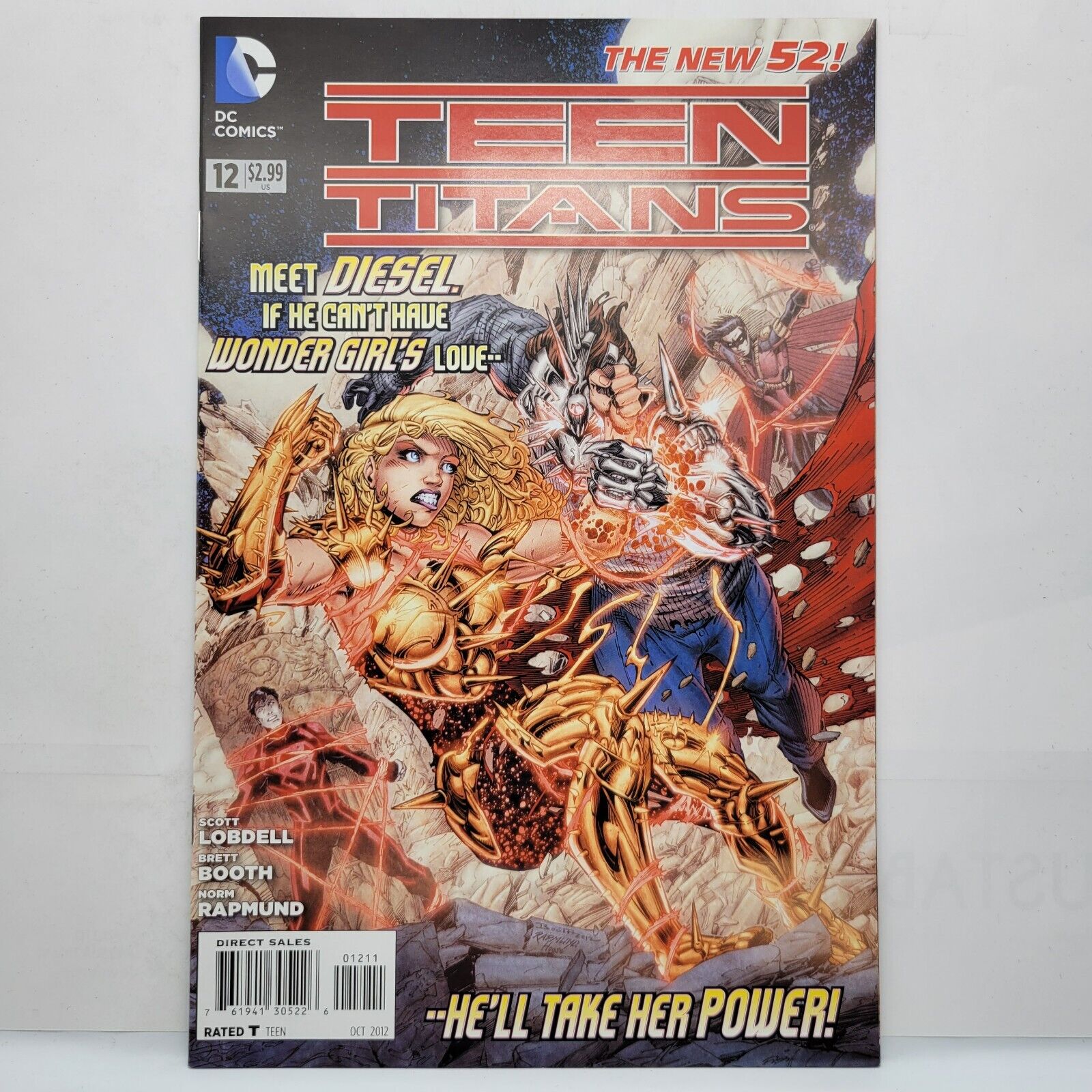 Teen Titans Vol 4 #12 Brett Booth Cover 2012 DC