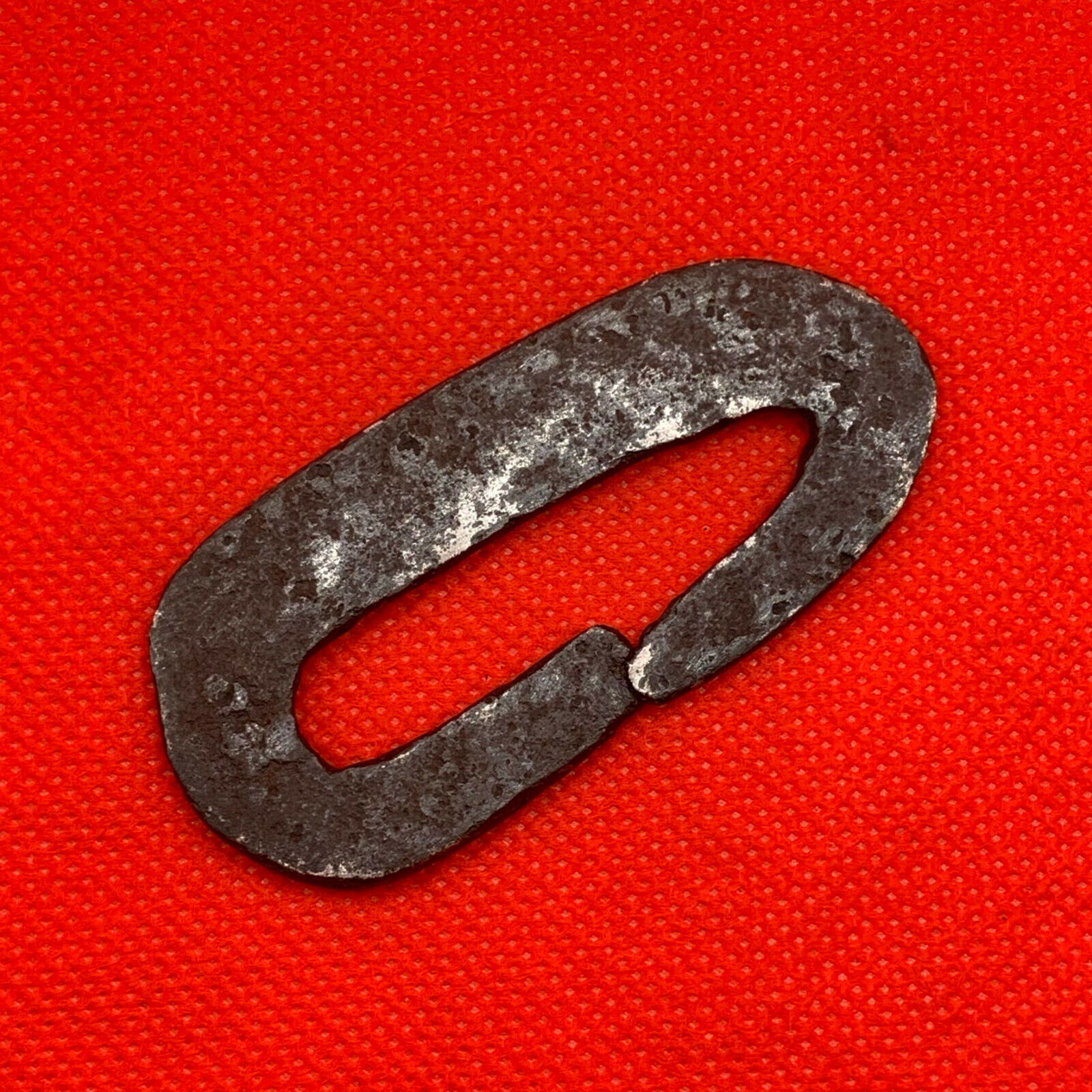 Rare Antique Ancient Iron Iguard or tsuba from the sword