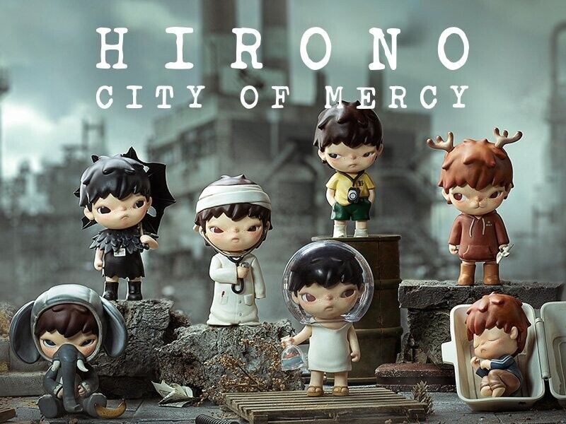 POP MART HIRONO City of Mercy Series Assorted Box 6 Figures HOT