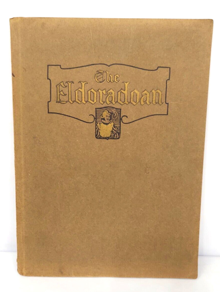 el dorado high school 1925 el doradoan yearbook 64 pages signatures kansas