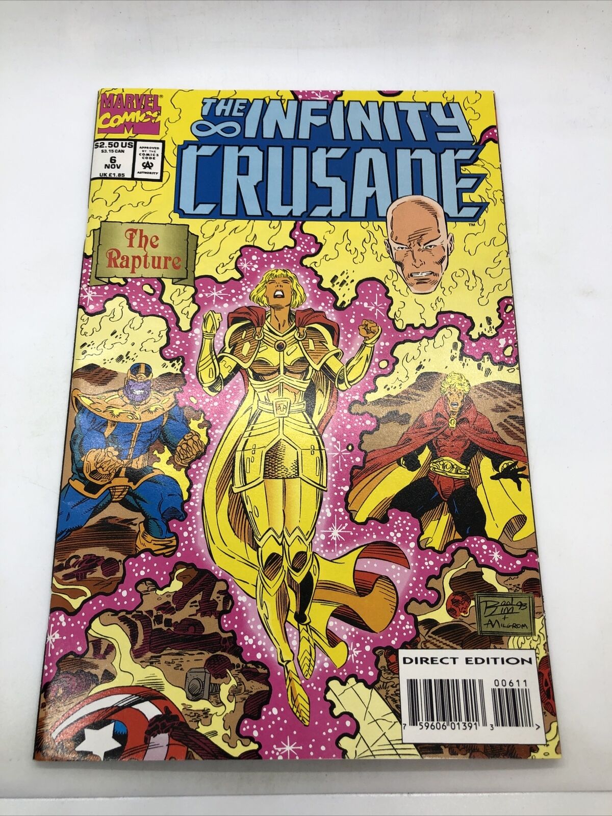 The Infinity Crusade: The rapture #6 Marvel Comics (Nov1993)
